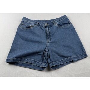 Jones New York Denim Shorts Women's Size 14 Blue 5 Pocket